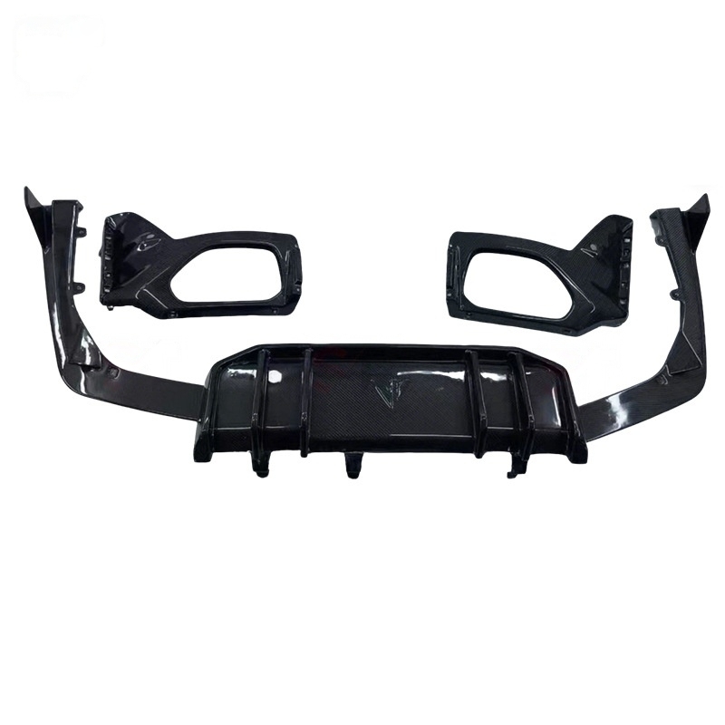 for 3 Series G20 G28 LCI 2022+ Carbon Fiber Rear Lip & Bumper Diffuser 100%, photo 4