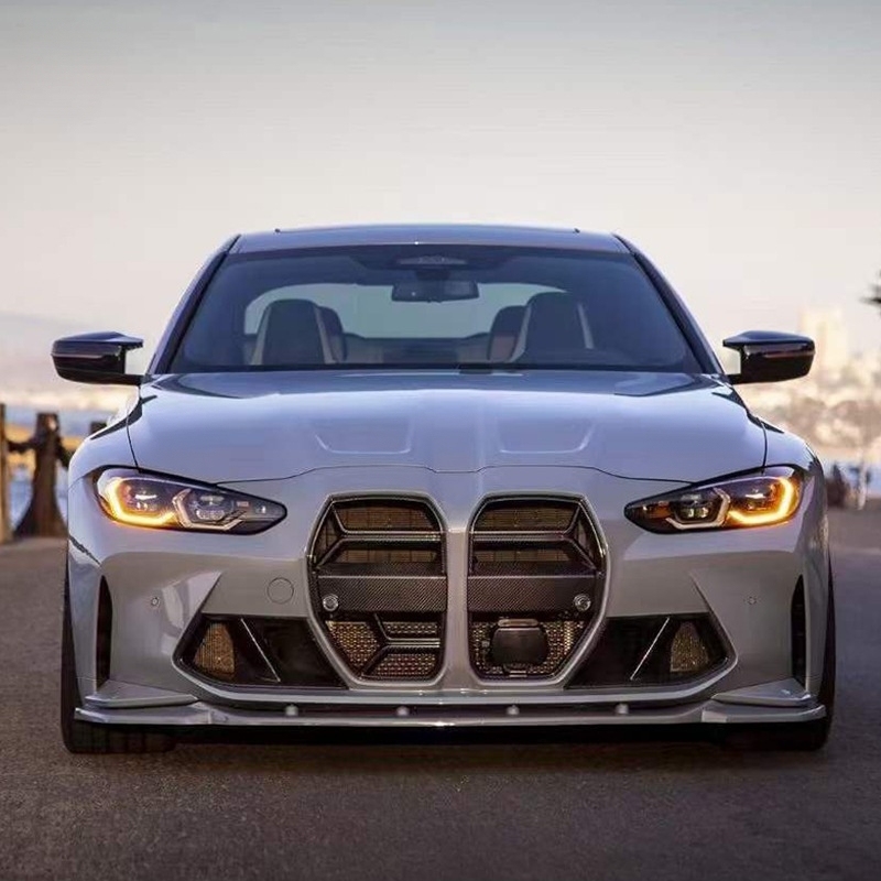 for M3 M4 G80 G82 Dry Carbon Fiber Front Grille & ACC Front Bumper Grille 100%, photo 4