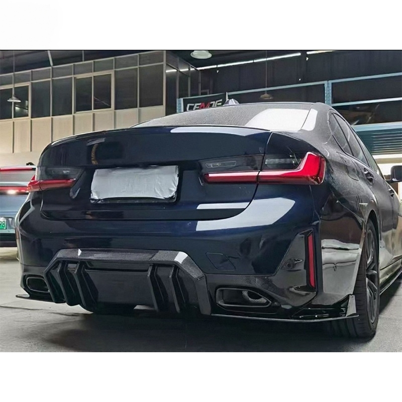 for 3 Series G20 G28 LCI 2022+ Carbon Fiber Rear Lip & Bumper Diffuser 100%, photo 3