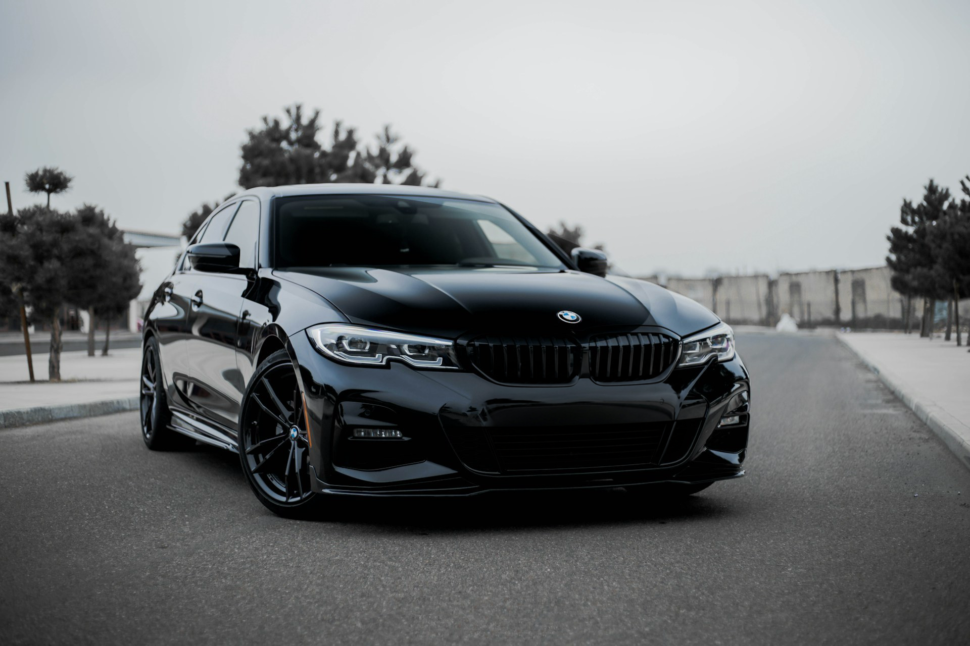 BMW 3 Series G20 G28 fitted with carbon fibre parts