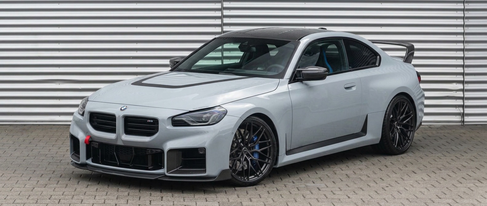 BMW M2 G87 with carbon fibre parts